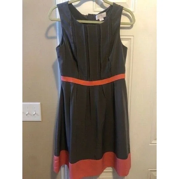 slim fit dress slacks JS Jessica Simpson Sosa Tiered Dress in Shell-Calia Paisley